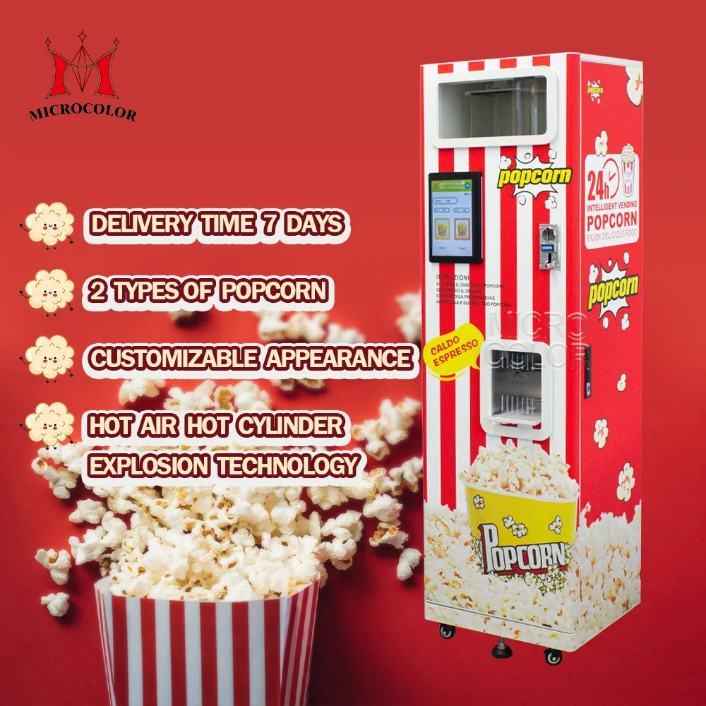 Wholesale Price Commercial Electric Cinema Automatic Popcorn Vending Machine