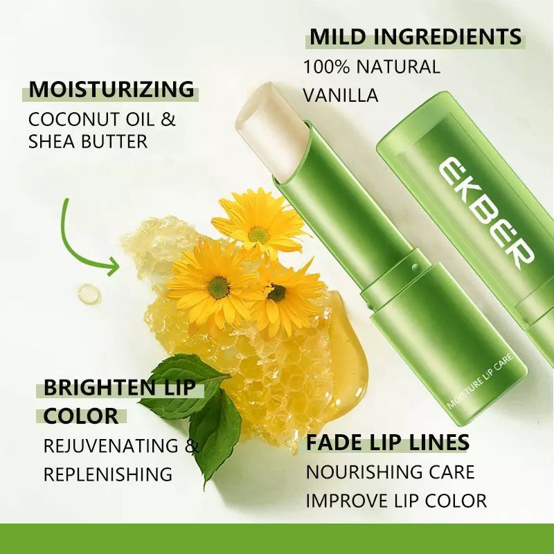 Private Label Wholesale Natural Organic Moisturizing Chapstick Lip Repair Balm Chamomile