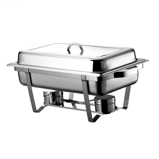 Stainless Steel Chafing Dish Alcohol Electric Heating Hotel Equipment Buffet Stove