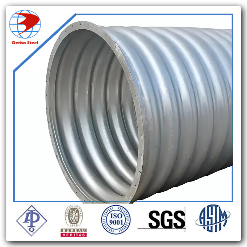 Corrugated Steel Pipe Suppliers for Galvanized Corrugated Steel Drainage Pipe