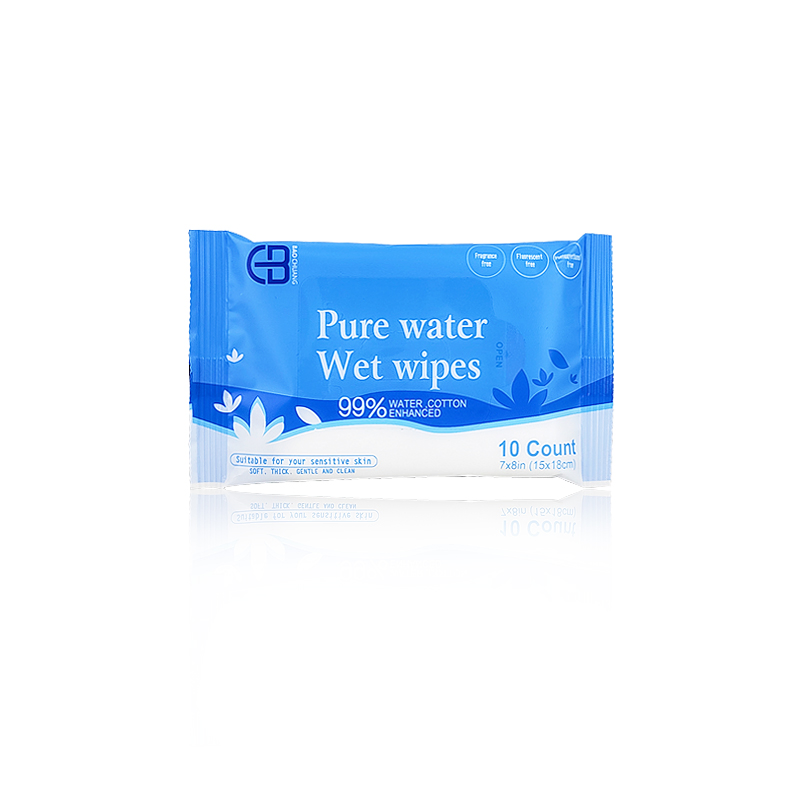 Wholesale super soft pure water hand and mouth cleaning wet wipes