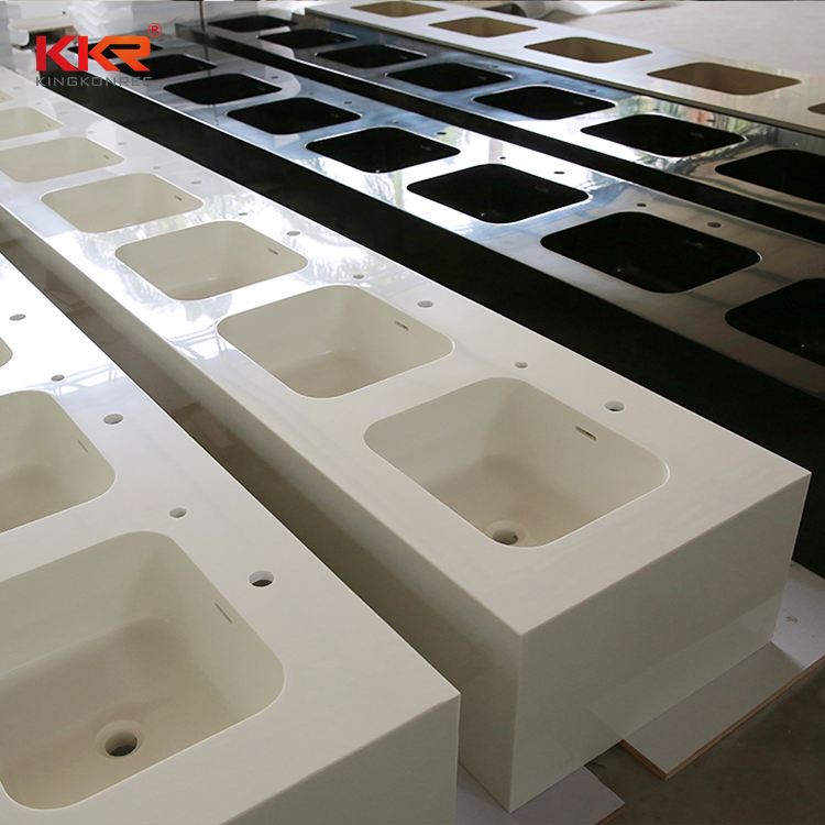 Wholesale Acrylic Solid Surface Stone Bathroom Vanity Top
