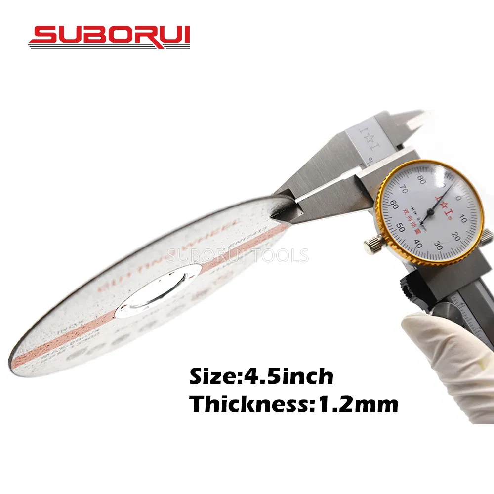 4.5inch Cutting Discs 115*1.2*22mm Cutting for Metal and Stainless Steel 115mm Abrasive Cutting Disc