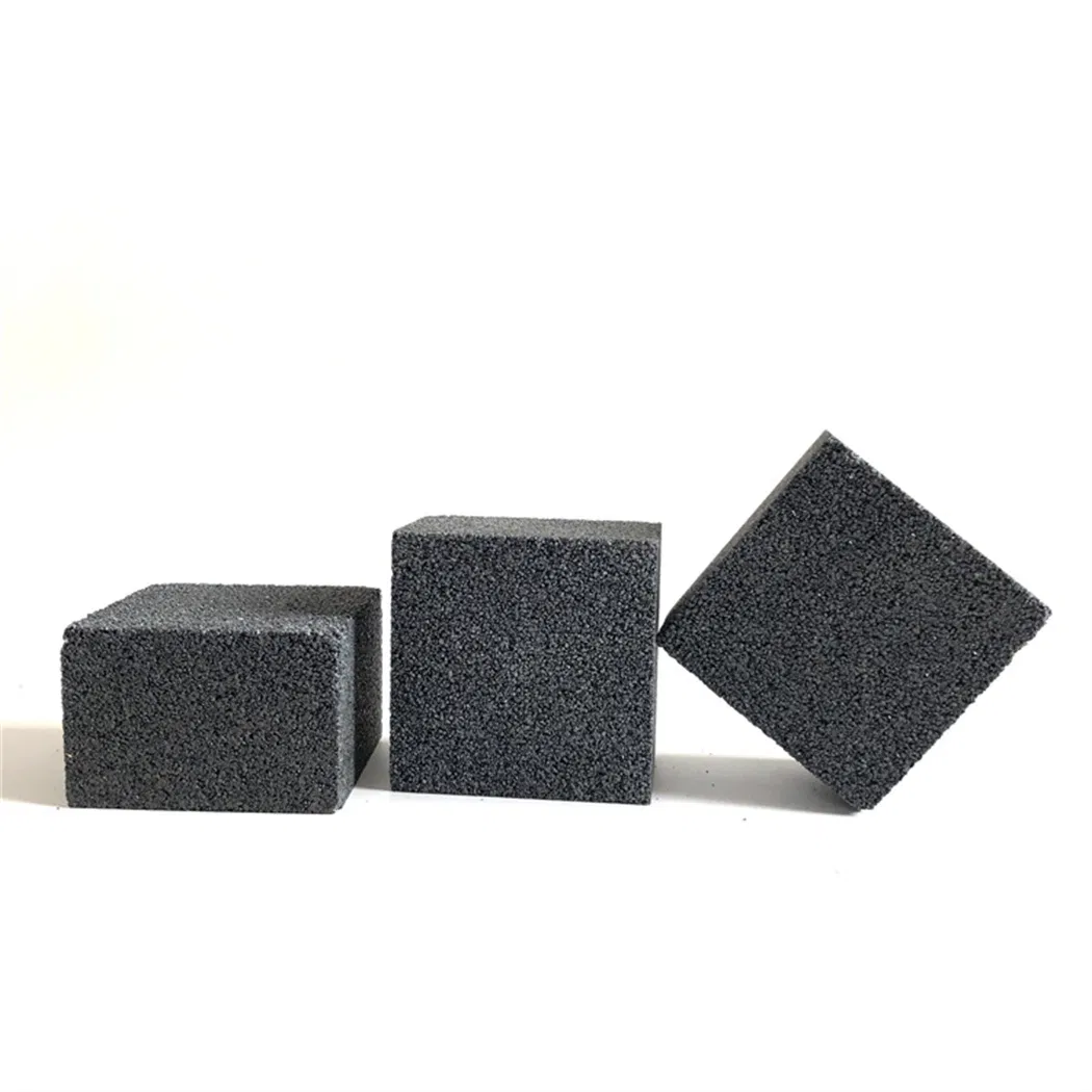 Hard Abrasive Floor Rubbing Silicon Carbide Bricks 76 X76X51mm
