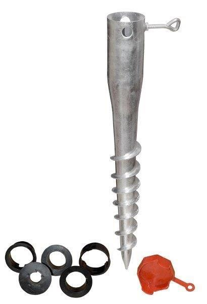 Винтовая свая U-образная 4x4 для заборов