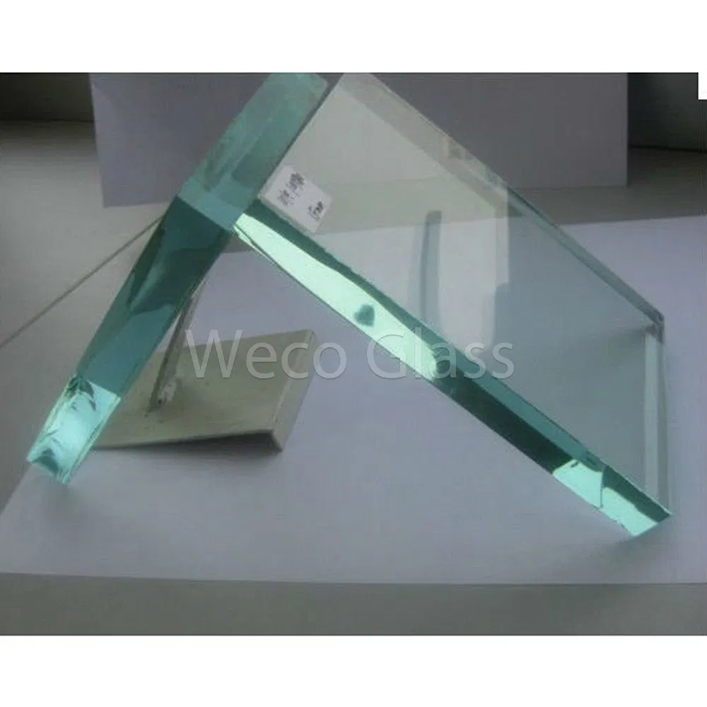 Anti-Reflective 0.2mm Cutting Tolerance Clear Float Architectural Glass for Glass Staircases