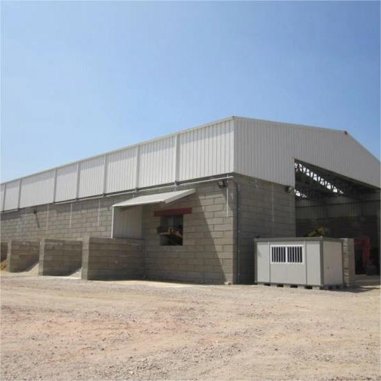Fast Installation of Low Cost Prefabricated Steel Frame Warehouse