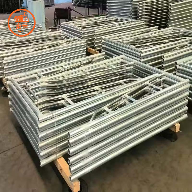 5' X 6'7" Steel Walk-Thru Scaffolding Frame for Stucco and Siding