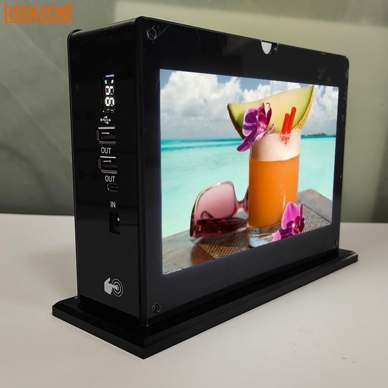 Digital Signage Android WiFi Restaurant Media Advertising LCD Display Player with Fast Charger