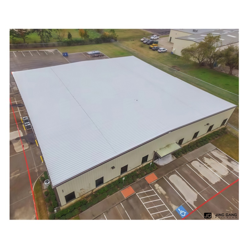 Prefabricated Steel Frame Structure Prefab Storage Garage Metal Buildings Construction Warehouse for Customized