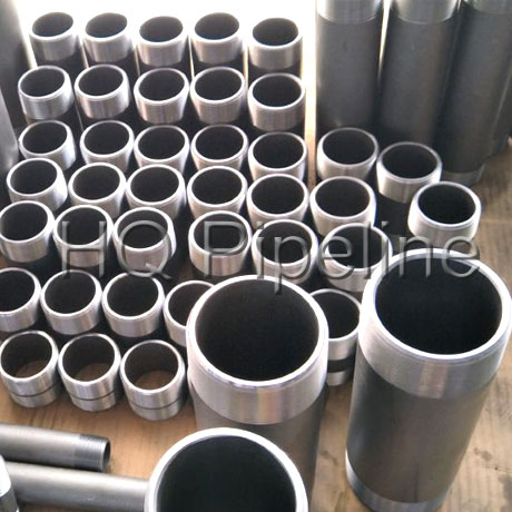 Carbon/Stainless Steel Galvanized/Black NPT Thread Threaded Pipe Nipple/Barrel Nipple/Hose Nipple