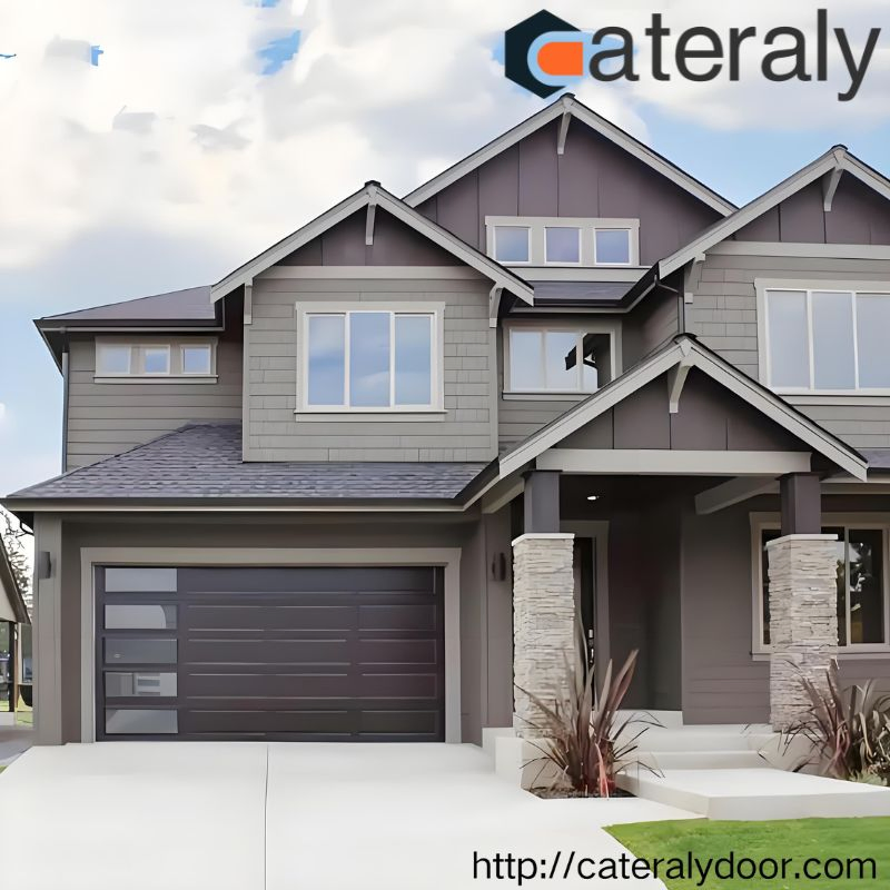 Cateraly Top-Quality Residential Garage Doors with Windproof Advanced Locking Systems Low Price Garage Doors Factory Wholesale Garage Gate