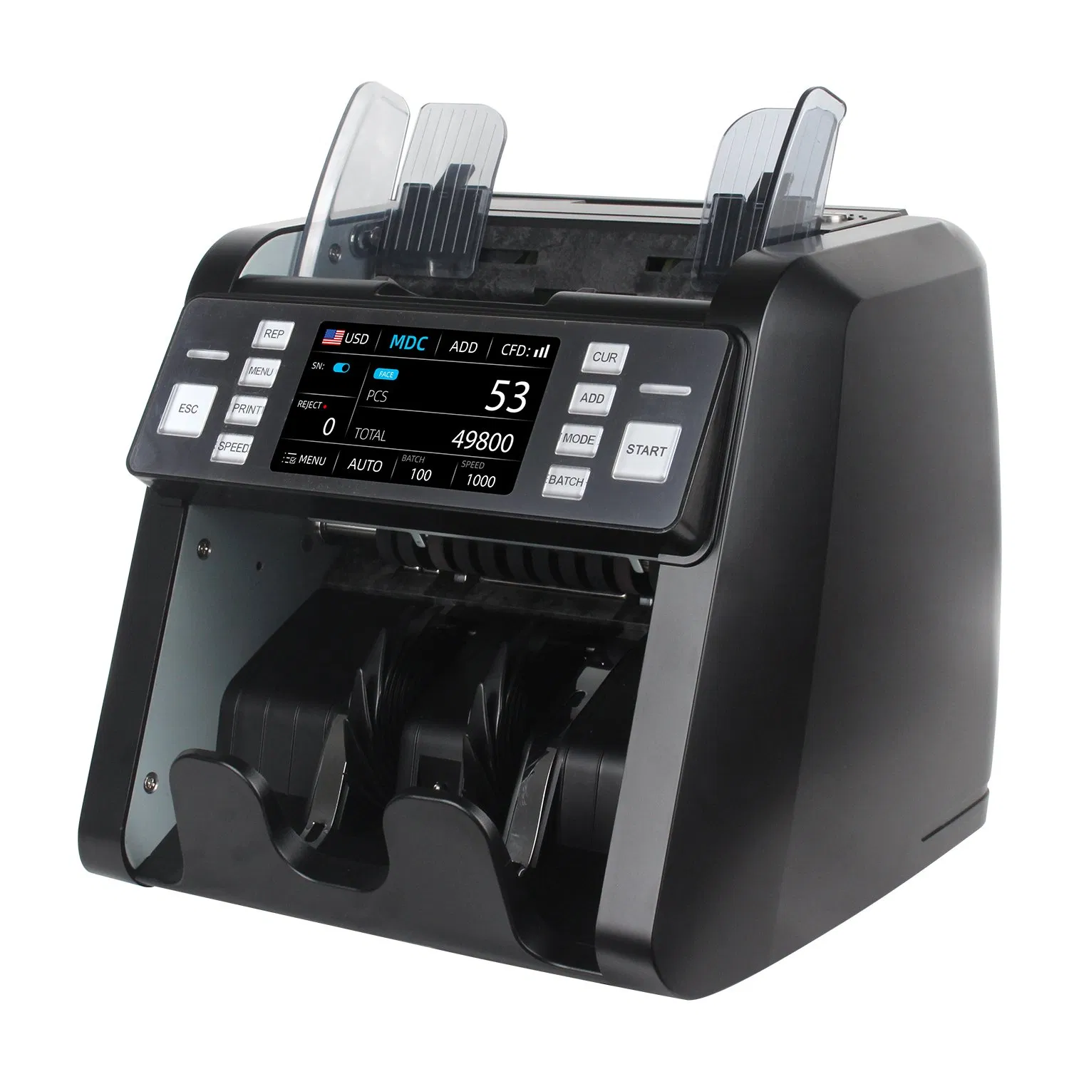Al-930 Accurate Value Counting and Denomination Sorting Machine Bill Counter