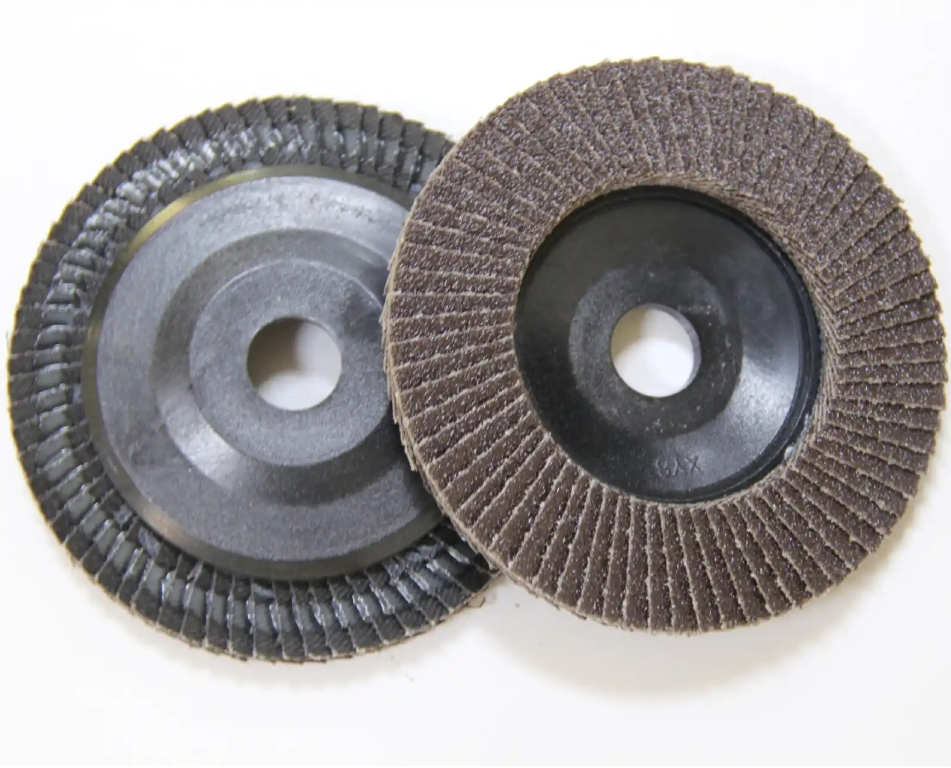115mm 4 1/2 Inch 60 Grit Zirconia Abrasive Sanding Flap Disc Grinding Discs