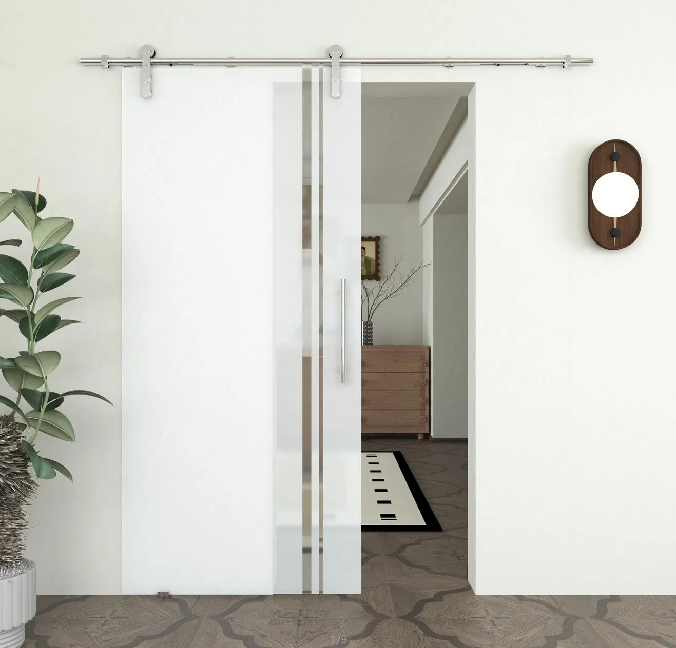 Gd-11-2h Stainless Steel Glass Door Rollers for Glass Sliding Door System