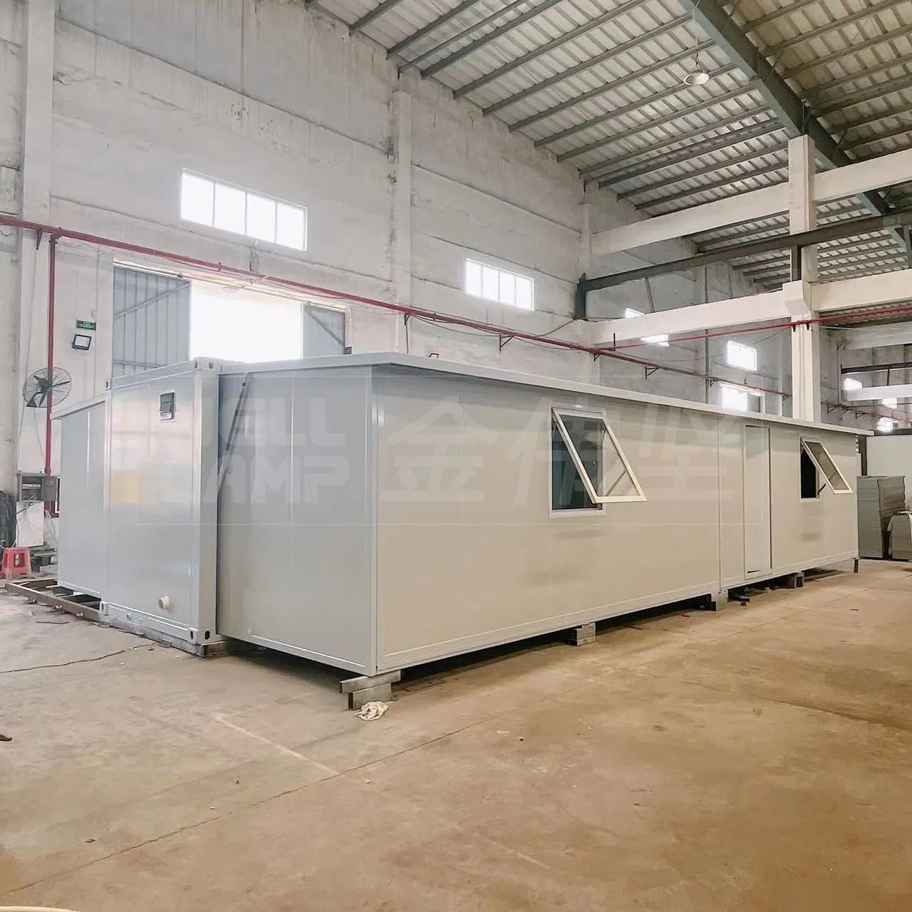 Dormitories Galvanized Steel Porta Cabin 40FT Expandable Container Hotel E40