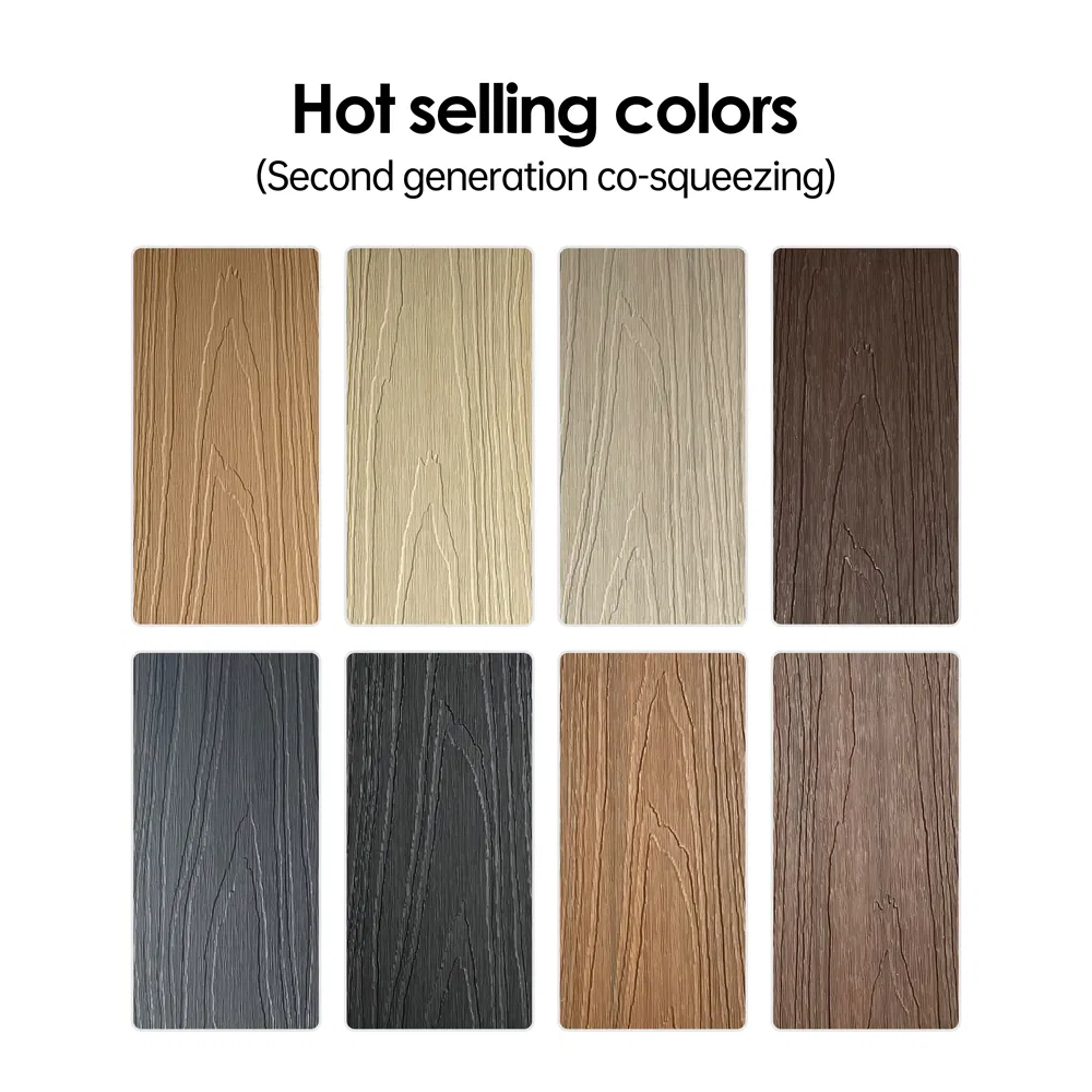 High Temperature Resistant WPC Outdoor Wall Panel for Resort Outdoor Use