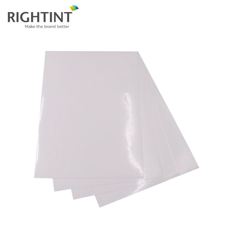 Sticker Rightint Carton A4, OEM one side coated paper Vinly Label