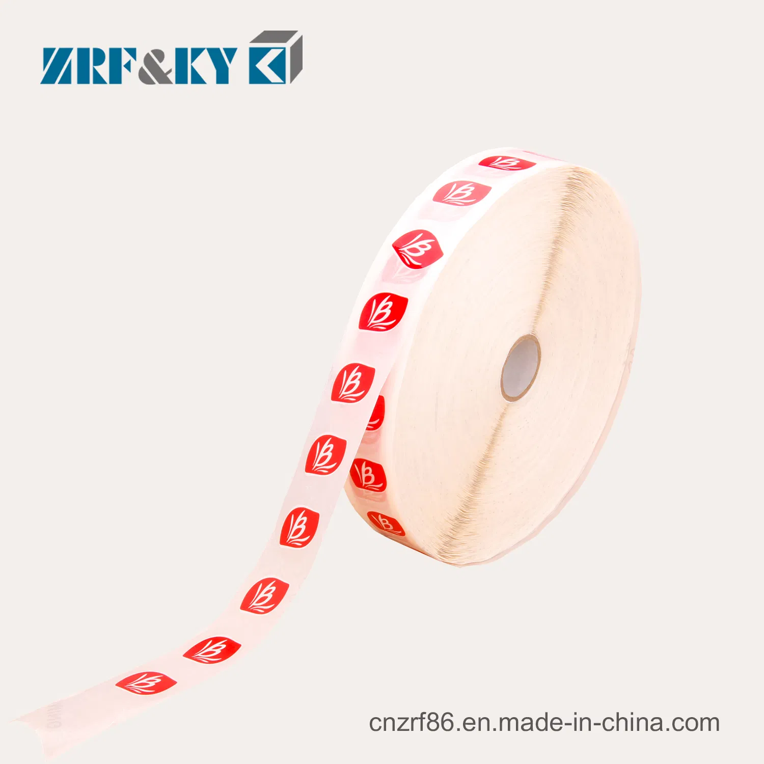 Eco-Friendly Roll Vinyl Waterproof Adhesive Coated Paper Organic/Frozen/Fruits Food Private Paper Printing Label/Sticker