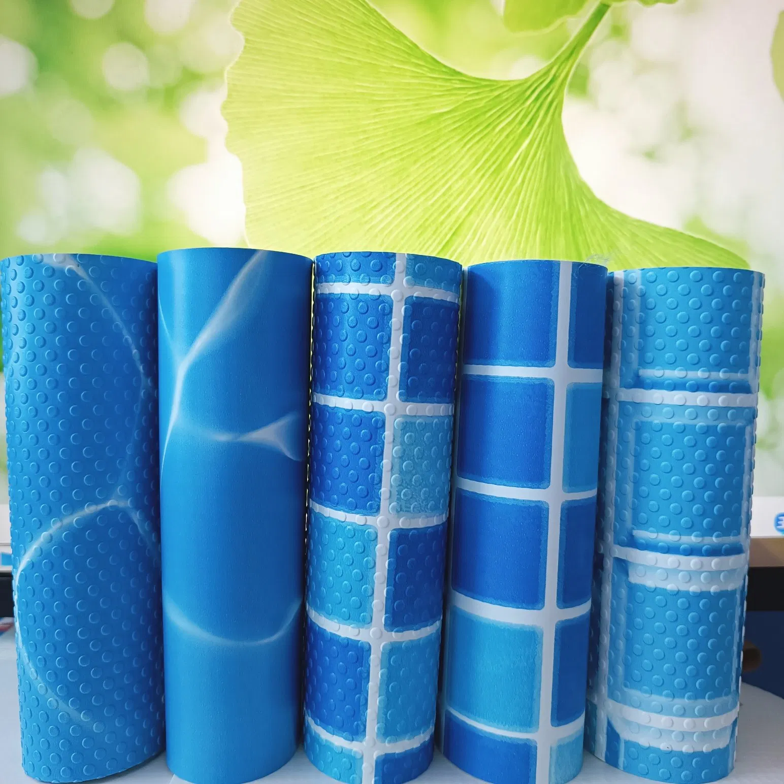 Discount Price Blue Color Reinforced PVC Liners Coatings to Seal Pools