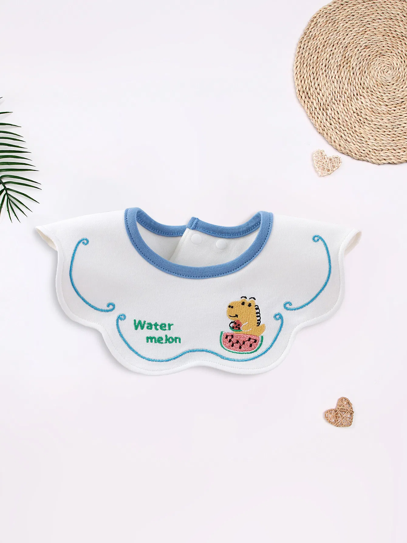 Waterproof A Grade Gauze Small Square Towel Cotton Baby Dental Bibs