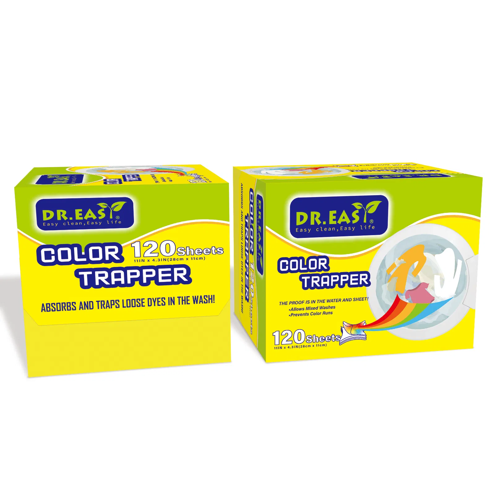 Dye-Trapper Color Catcher Sheets for Laundry