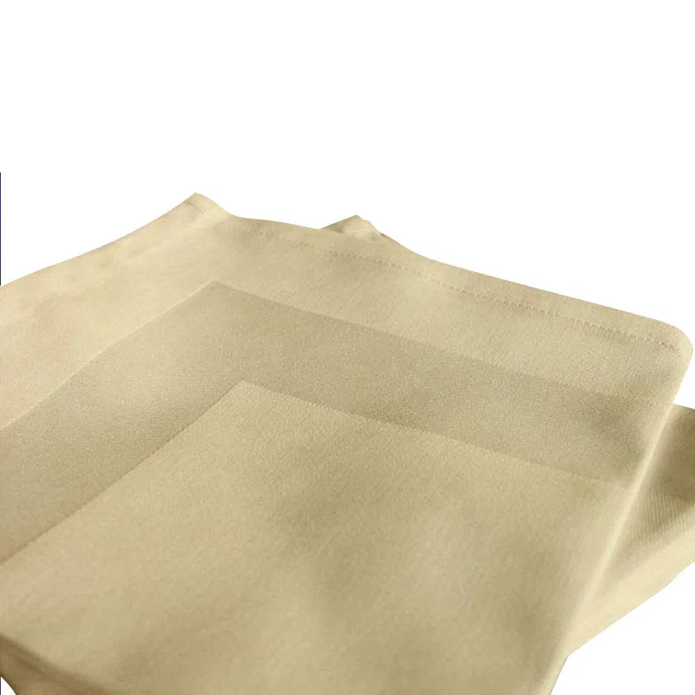 100% Organic Cotton Woven Satin Breathable Dyed Pattern Jacquard Napkin Fabric
