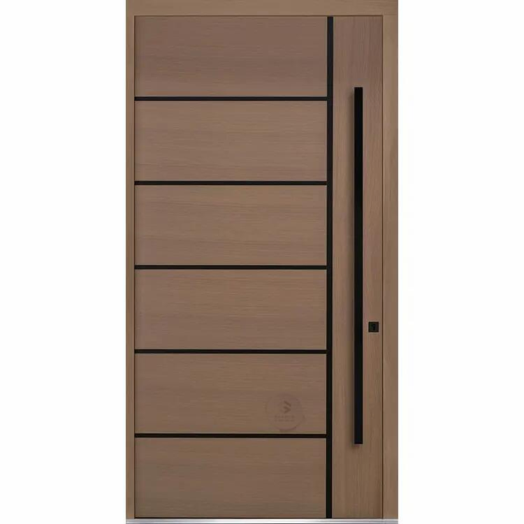 Factory Price Durable Wooden MDF WPC Solid Wood Colorful Interior Doors