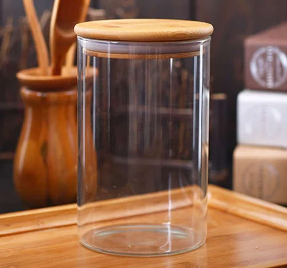500ml Food Packaging Wide Mouth Glass Round Shape Jar/ Transparent Jar/Tie Plug Jar/High Borosilicate Jar/Customsize Jar/Honey Jar