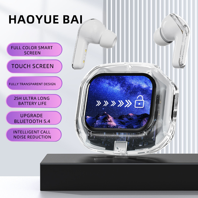 Наушники Bluetooth Airmax с прозрачным корпусом