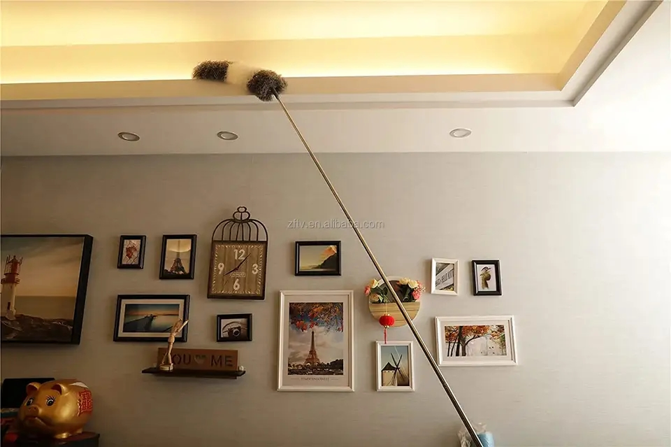 100 Inches Wholesales Flexible Stainless Steel Ceiling Cleaning Duster