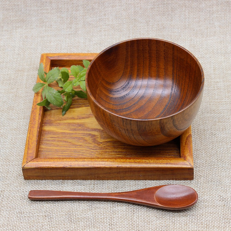 Wooden Tableware Wholesale Natural Wooden Bowls From Made in China