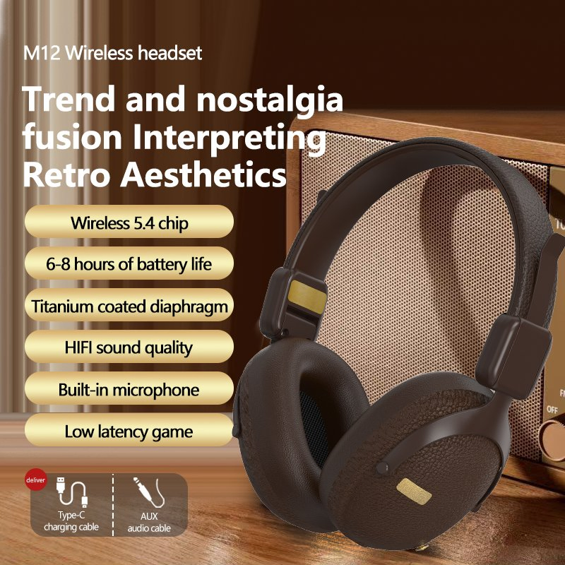 Беспроводные наушники M12 Studio Sports