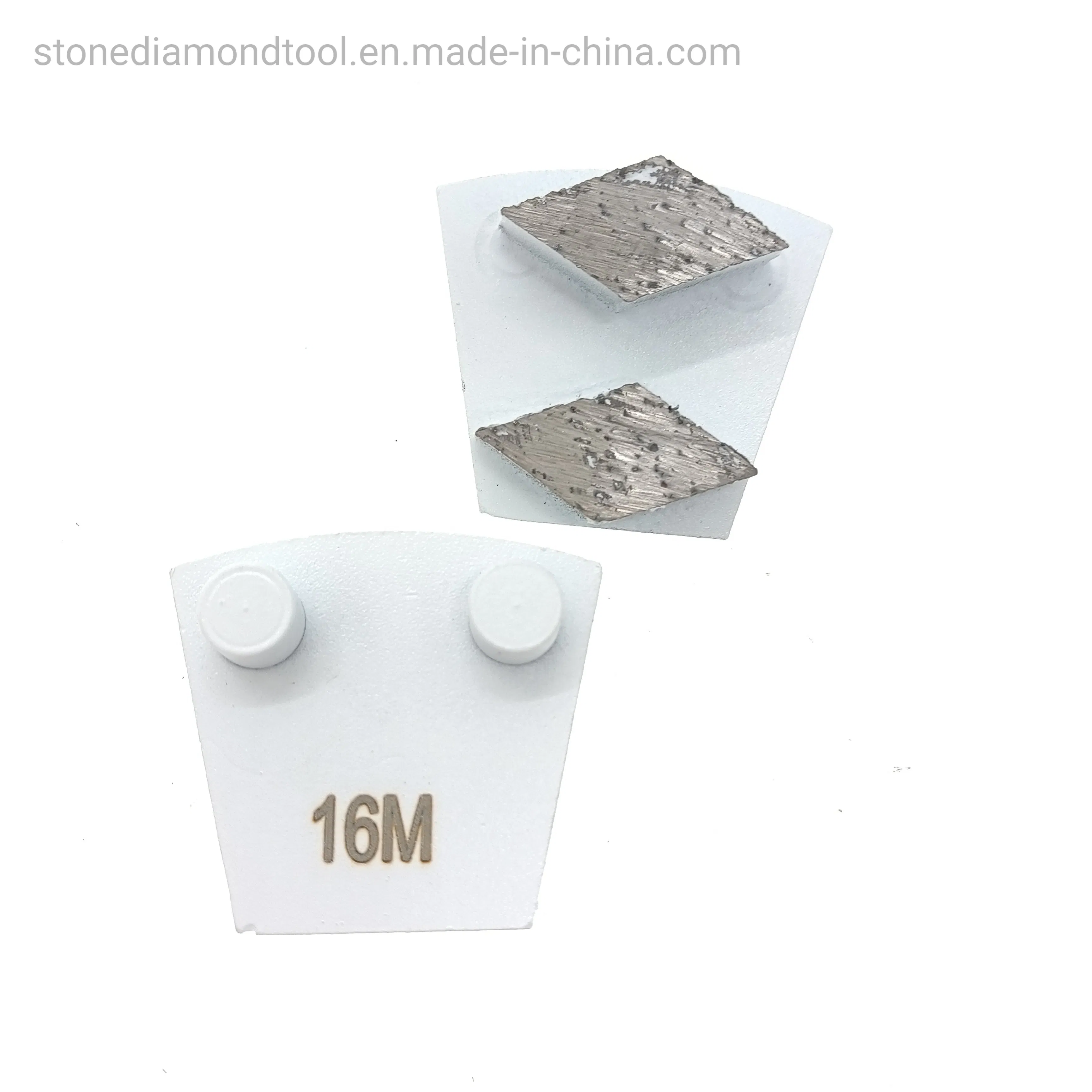 Double Rhombus Segments Diamond Concrete Grinding Tool for Werkmaster