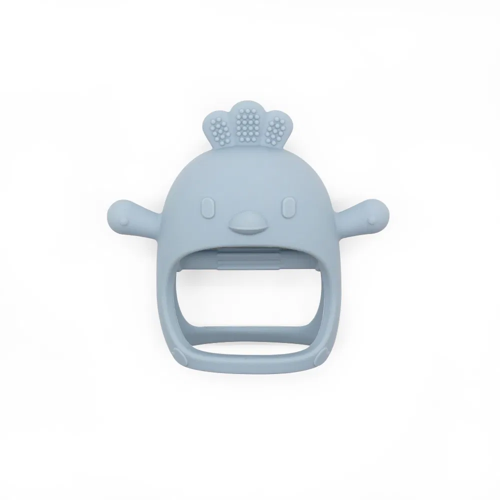 Teething Toys BPA Free Anti-Drop Animal Hand Silicone Teether