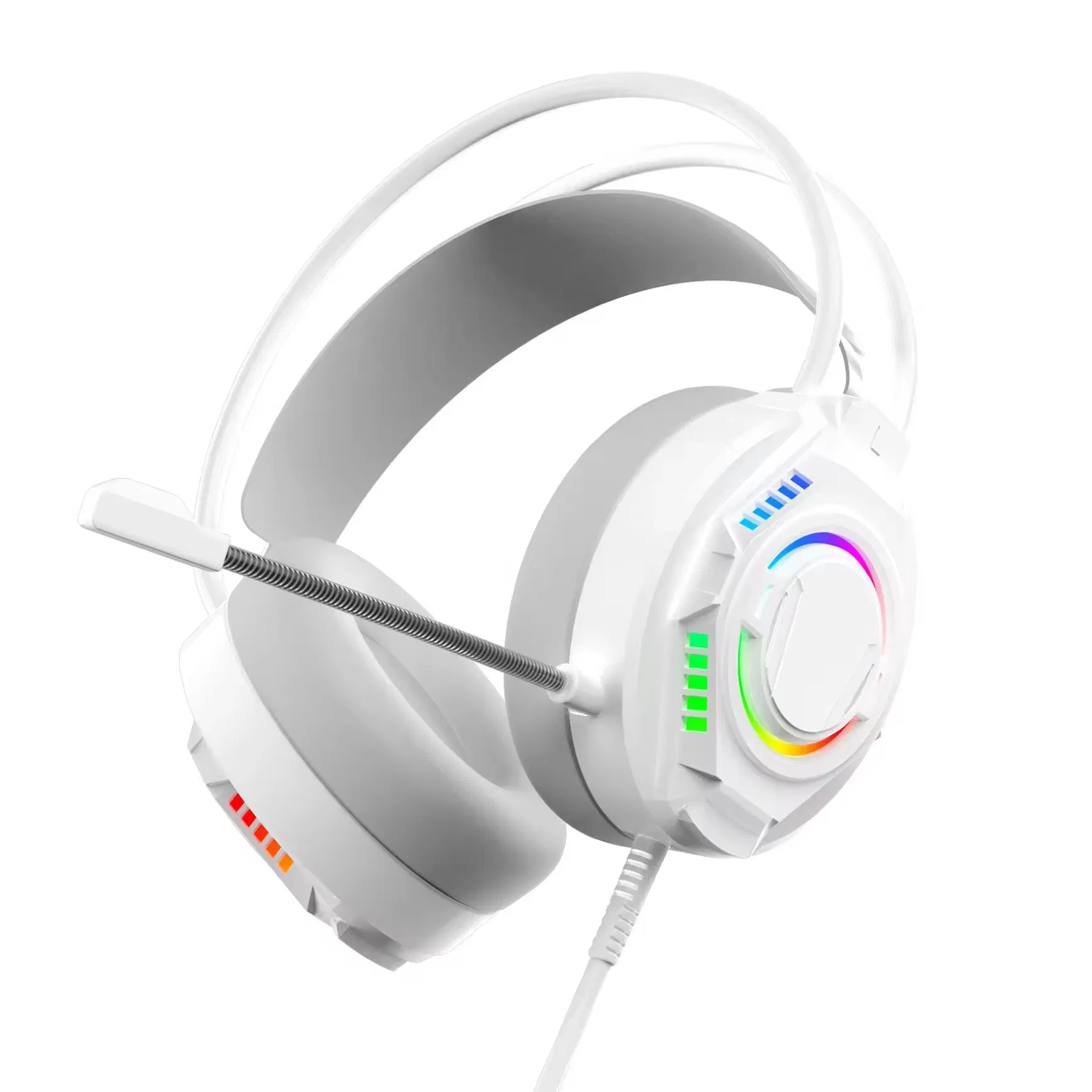 USB Wired Anc Headphones with Microphone