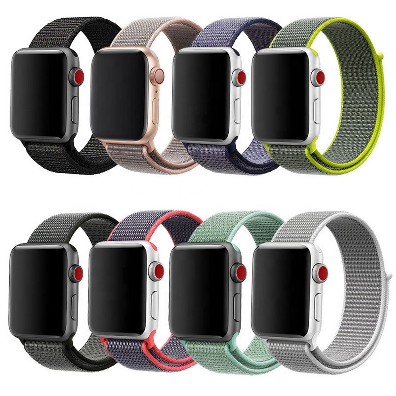 Спортивный нейлоновый ремешок для Apple Watch