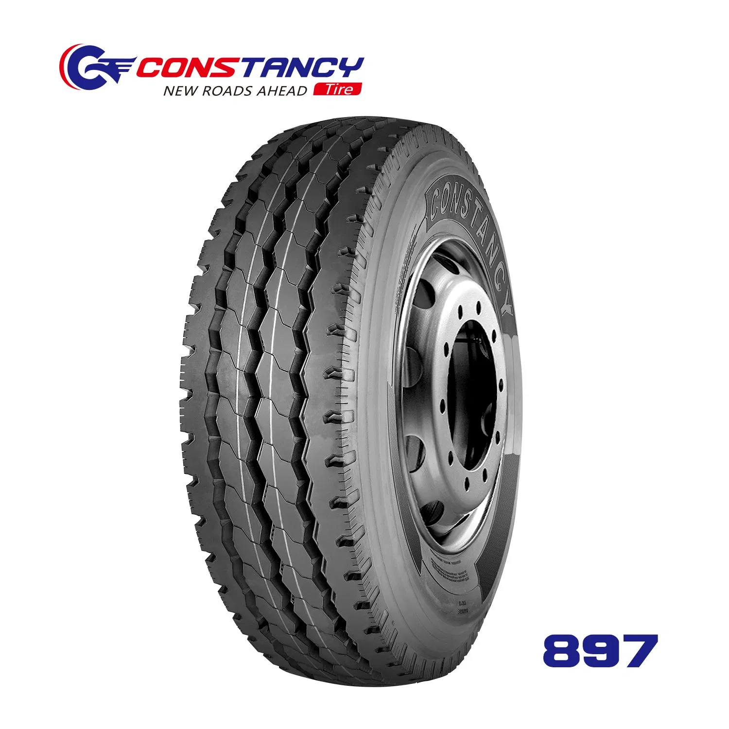 Constancy Brand Truck Tyres 11.00R20 Pattern 897 OEM Quality TBR Commercial Vehicle Fuel-Efficient All-Steel Tires
