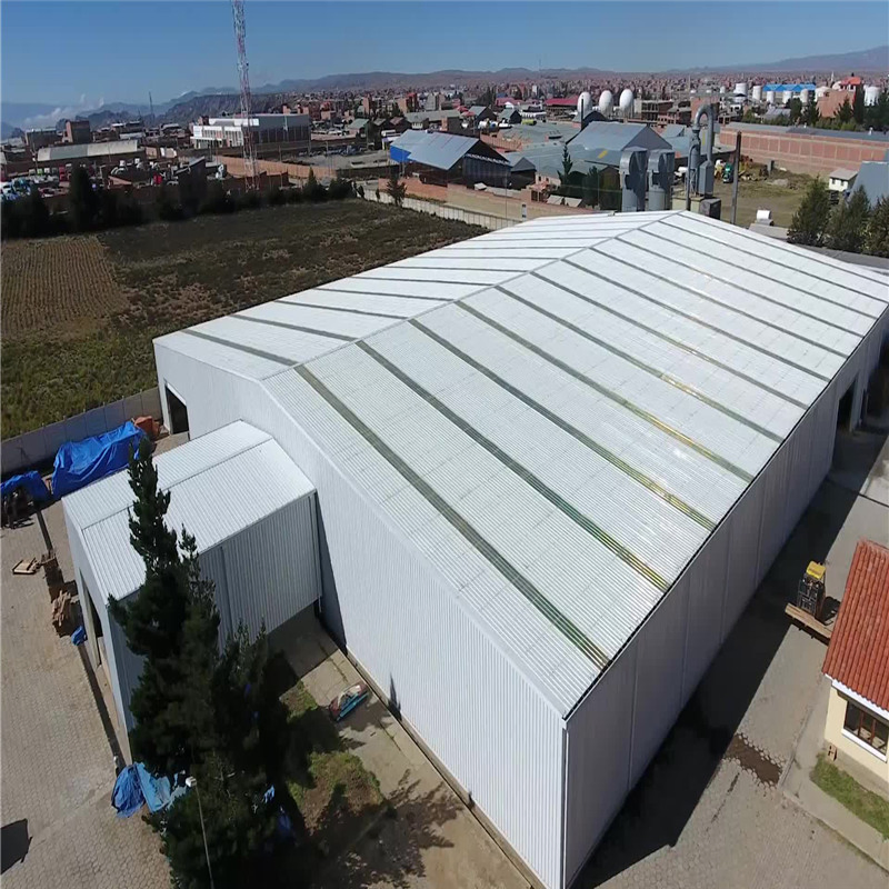 Zhengzhou Slope Roof Light Steel Structure for Sawmill Project