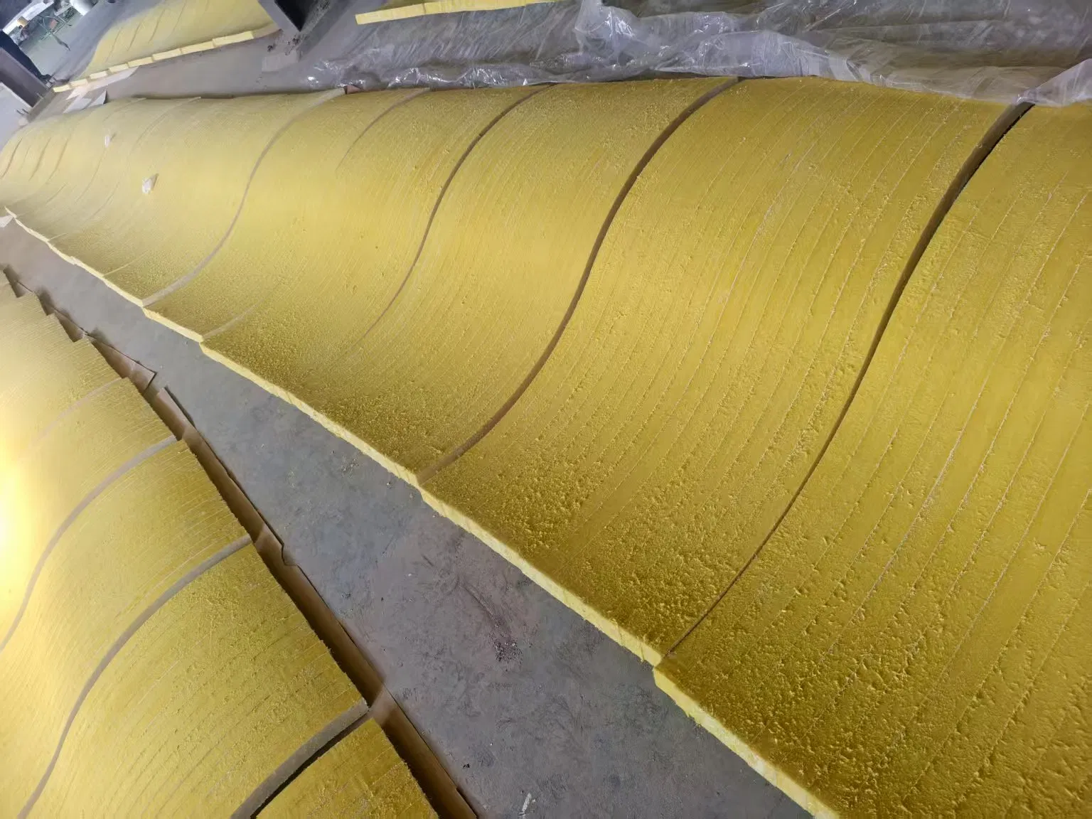 Fire Resistant Class a Building Materials for Suspended Wave Ceiling Panel
