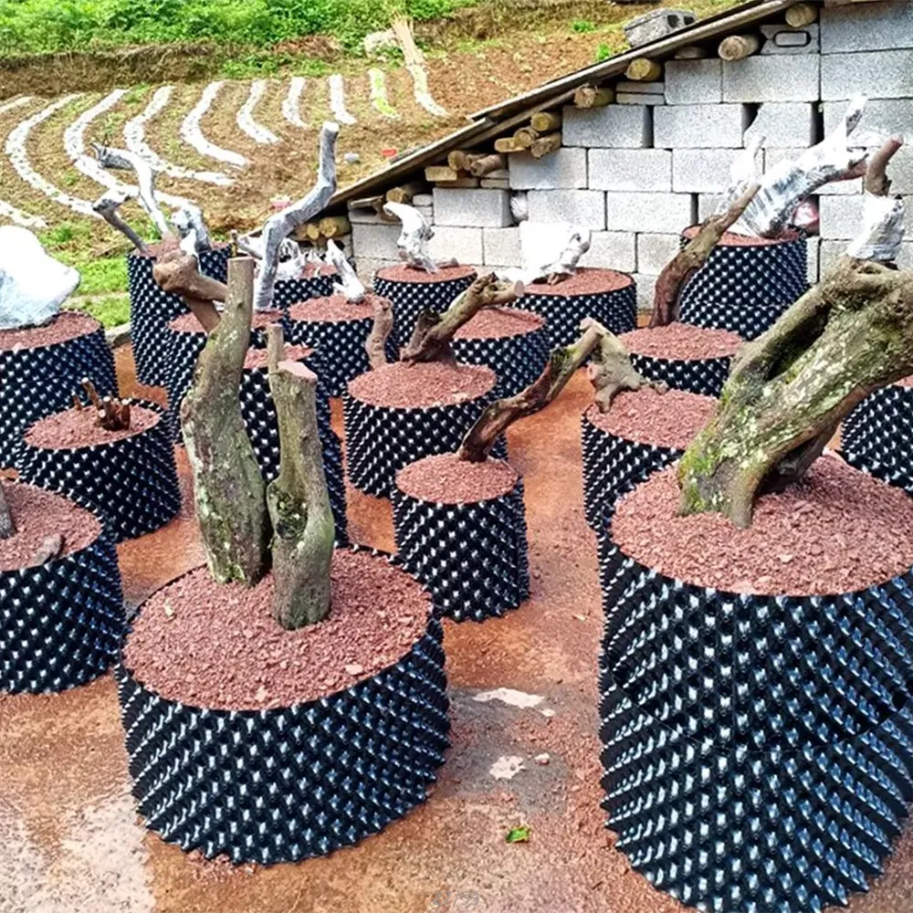 Complete Air Pruning Pot Set with Root Trimmer for Healthy Plant Growth