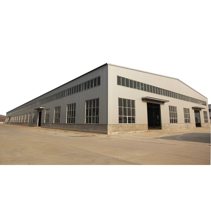 Large Steel Sheds Industrial Construction Prefabricated Light Steel Structure Storage Barn Shed Large Garage with Waterproof Insulated Sandwich Panel