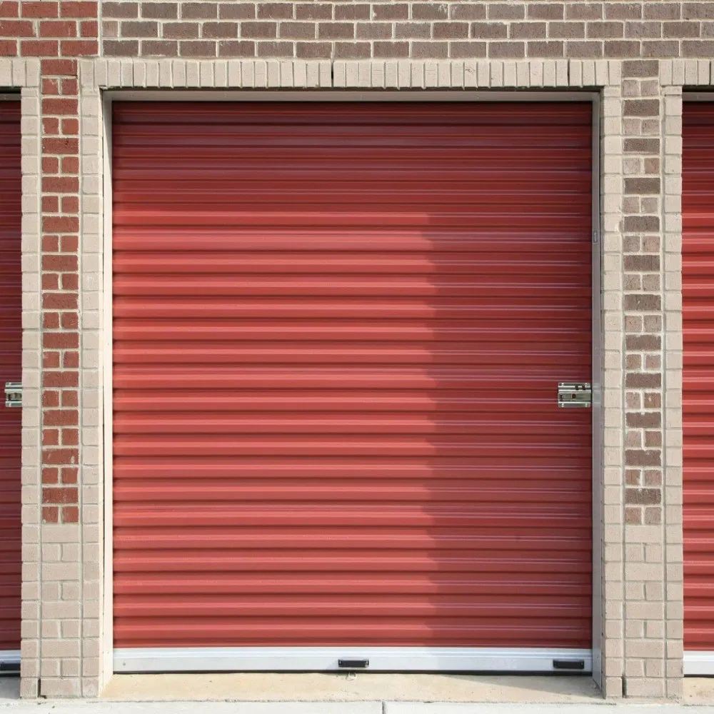 Industrial Exterior Gi Roller Shutter Galvanized Steel Iron Fire Rated Fire Prevention Fireproof Rolling Shutter Automatic Security Metal Entry Garage Door