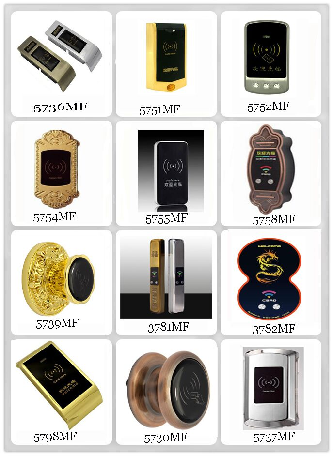 Fitness Gym 125kHz ID Card Cabinet Locker Chyhon Lock