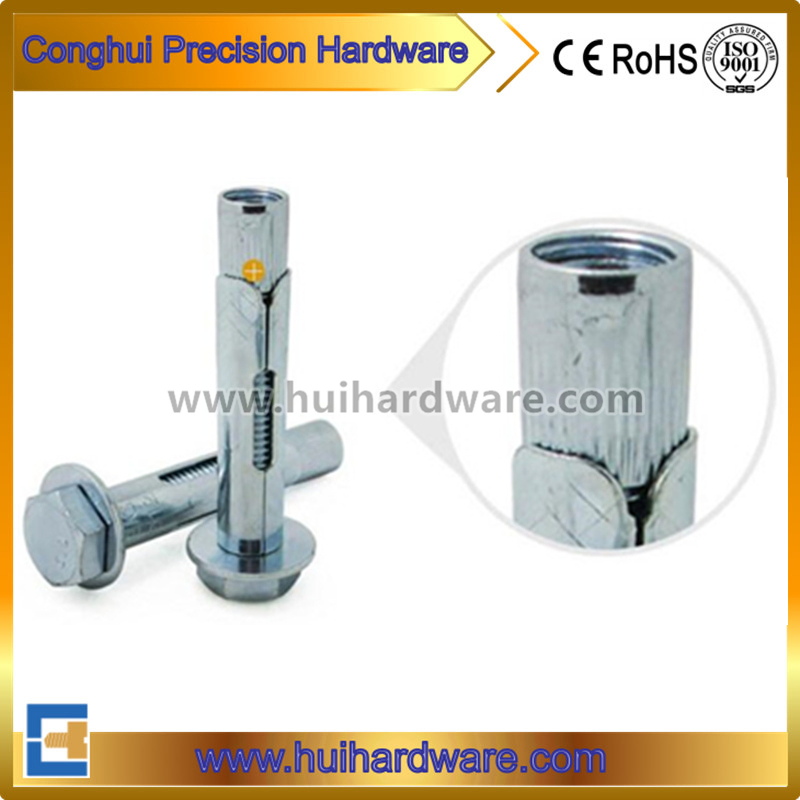 Анкерный болт с шестигранной головкой Bzp/Yzp