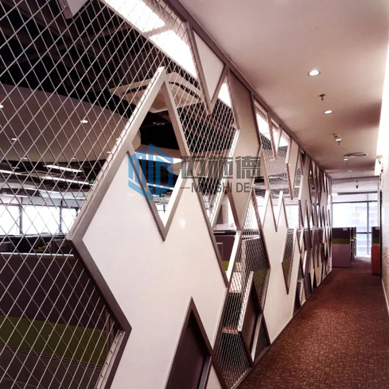 Custom Decorative Expanded Metal Mesh for Unique Architectural Designs