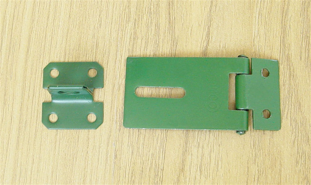 Assorted Color Iron Hasps & Staples Ls 2630