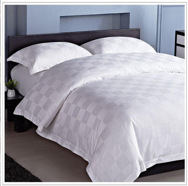 OEM Manufacturer Plaid Set Home Bedding Duvet Cover Set