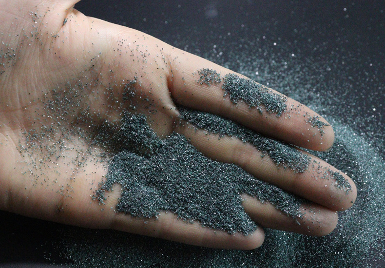 Зеленый карбид кремния для полировки и пескоструйки