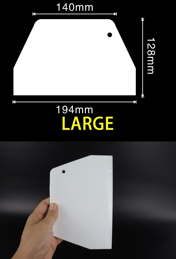 Wholesale Plastic Kitchen Silicone Spatula Cake Pastry Tools Durable Cake Icing Scraper